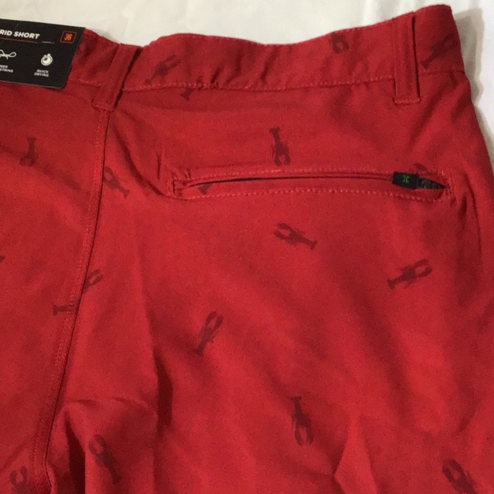 Hawke & Co lobster Pattern shorts men’s size 36 NWT - Picture 10 of 14